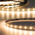 Trennstelle: 100mm mit je 6 SMD | Pitch (Lichtpunkt Mitte-Mitte): 16,67mm | 1 Einheit (Rolle) = 5m | max. Flexbandlänge pro Einspeisung: 5m | Längentoleranz + Wärmeausdehnung: 1% | erforderliche Kühlmasse min. 75 gr/m | inkl. 3M 300LSE Klebeband | Untergrund vor dem Ankleben reinigen und entfetten! Nicht wieder ablösen! | BESONDERHEIT: Anschlusskabel beidseitig