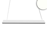LED Hängeleuchte Raster Up&Down 15 + 32W 8,5x128cm weiß UGR<6 4000K 1-10V dimmbar - Beleuchtung