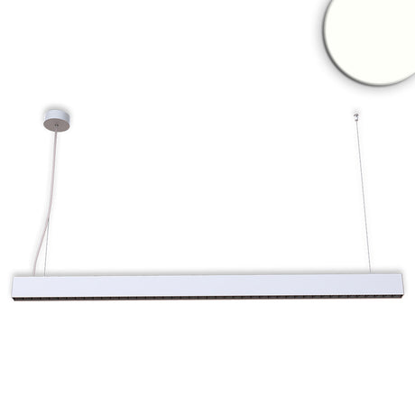 bis zu 15 Leuchten können (stromführend) nahtlos aneinander gereiht werden, ein Verbindungssteg wird mitgeliefert.