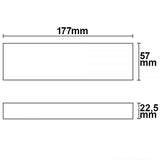 LED Flexband-Trafo 12V/DC 0-50W dimmbar (Spannungssenke) SELV - Beleuchtung