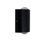 LED Wandleuchte Up&Down 2*2W CREE, IP54, sandschwarz, warmweiß