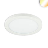 LED Aufbau/Einbauleuchte Slim Flex, 6W, weiß, ColorSwitch 3000|3500|4000K