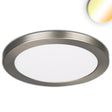 integrierter Driver, hält mittels verstellbaren Federklammern in einem variablen Lochausschnitt von mind. 55mm bis max. 250mm, bei Aufbauinstallation Montagebügel an den beiden äußersten hierfür vorgesehenen Bohrlöchern an der Decke montieren. Weiterverkabelung nicht möglich, von Leuchte zu Leuchte.