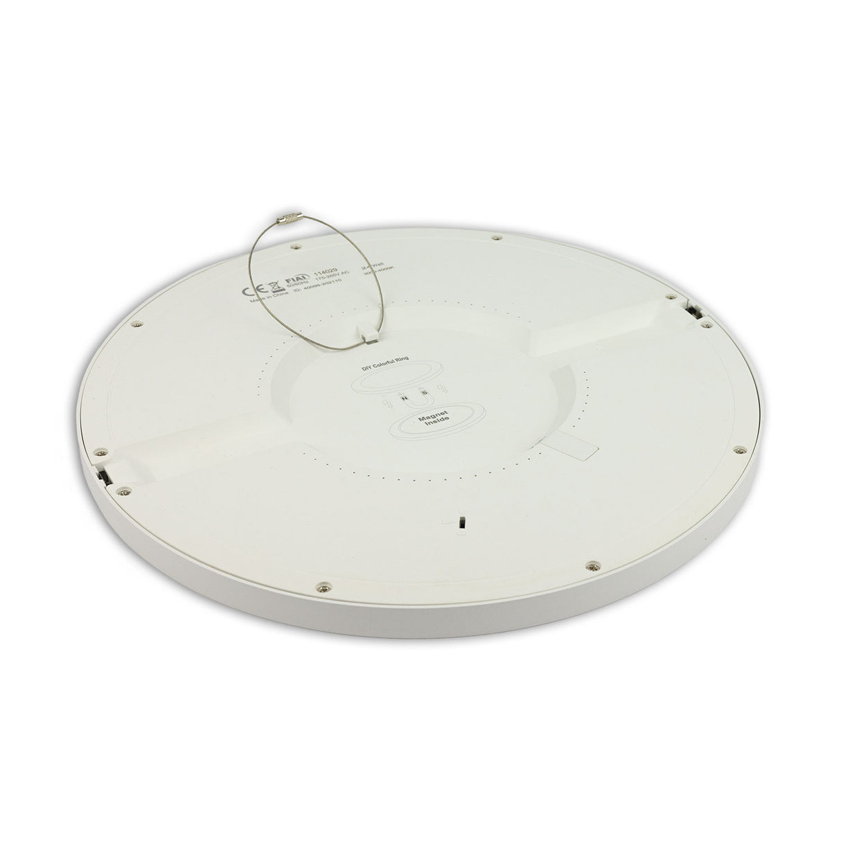 LED Aufbau/Einbauleuchte Slim Flex, 24W, nickel gebürstet, ColorSwitch 3000|3500|4000K