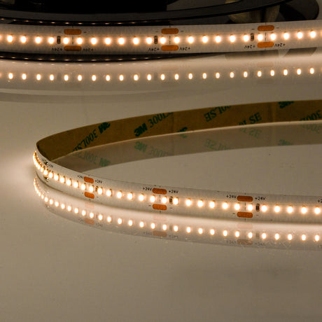 LED CRI930 Linear8 Flexband, 24V DC, 8W, IP20, 3000K, 5m Rolle, 210 LED/m