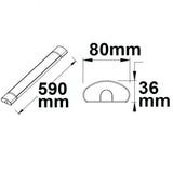 LED Aufbauleuchte 60cm 20W IP42 Color Switch 3000|3500|4000K - Beleuchtung