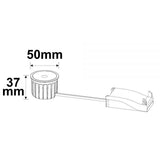 LED Spot GU10 5W 38° 4000K externe Anschlussbox dimmbar - Beleuchtung