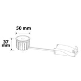 LED Spot GU10 5W 38° 3000K externe Anschlussbox dimmbar - Beleuchtung