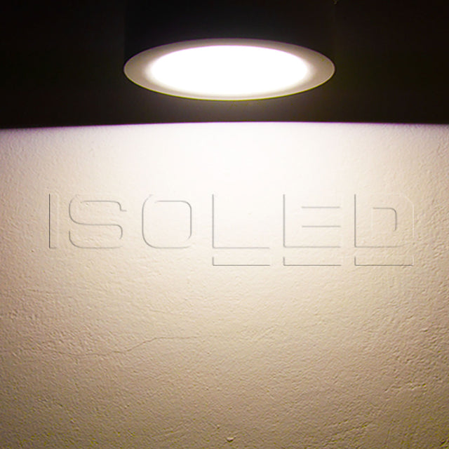LED Aufbauleuchte LUNA 18W weiß rund DN173 indirektes Licht warmweiß dimmbar - Beleuchtung