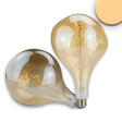 E27 Vintage Line LED Dekobirne 165 4W ultrawarmweiß Glas amber dimmbar - Beleuchtung