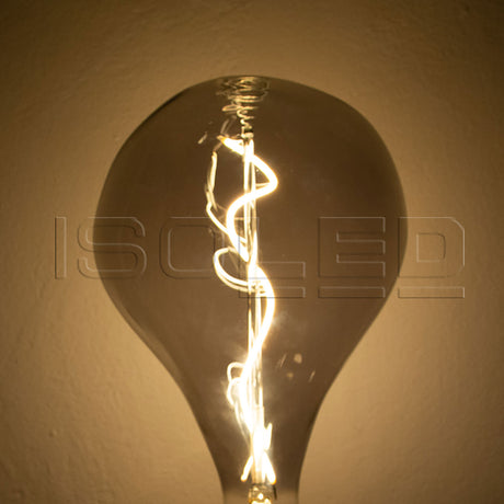 E27 Vintage Line LED Dekobirne 165 4W ultrawarmweiß Glas smoky dimmbar - Beleuchtung
