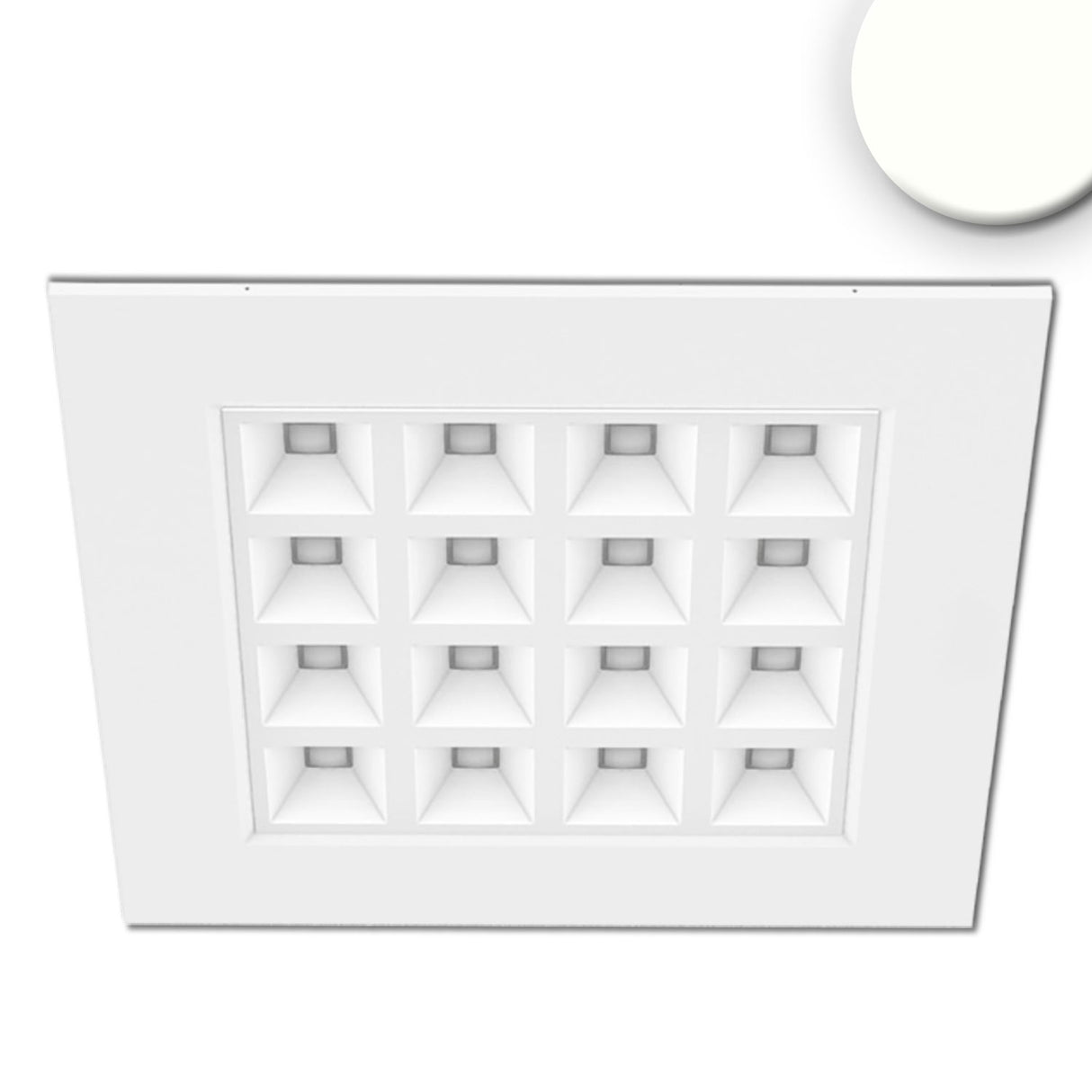 LED Panel UGR<16 Line 625, 36W, Rahmen weiß, neutralweiß, 1-10V dimmbar