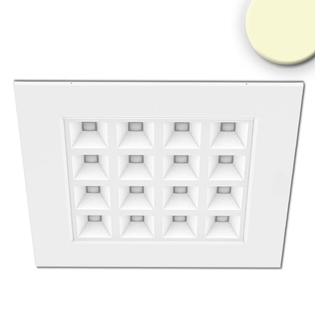 LED Panel UGR<16 Line 625, 36W, Rahmen weiß, warmweiß, KNX dimmbar