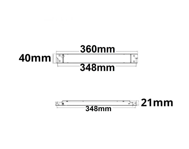 LED Leuchten-Trafo 24V/DC 0-150W slim - Beleuchtung