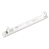 LED PWM-Leuchten-Trafo 24V/DC, 0-100W, Push/DALI dimmbar, flach, schmal