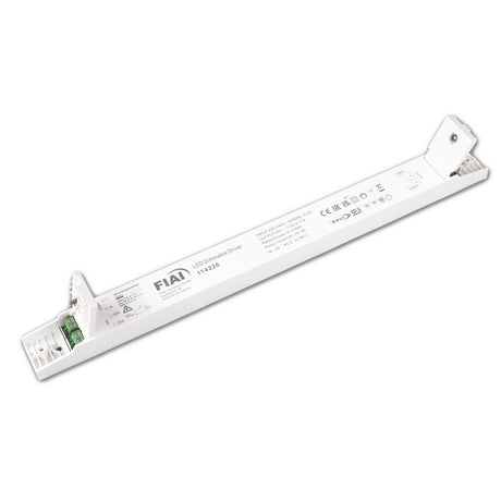 LED PWM-Leuchten-Trafo 24V/DC, 0-100W, Push/DALI dimmbar, flach, schmal