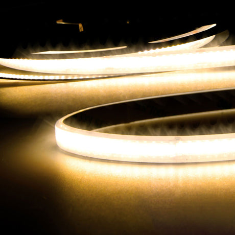 LED AQUA CRI930 Linear 48V Flexband 8W IP68 3000K 30m Rolle 240 LED/m - Beleuchtung