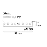 LED HEQ940 Flexband High Bright 24V DC 17W IP20 4000K 160 lm/W 5m Rolle 160 LED/m - Beleuchtung