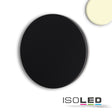LED Wandleuchte rund 12W IP54 sandschwarz warmweiß - Beleuchtung