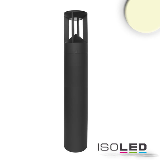 LED Wegeleuchte Poller-4 80cm 9W sandschwarz warmweiß - Beleuchtung