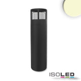 LED Wegeleuchte Poller-5 50cm 6W sandschwarz warmweiß - Beleuchtung