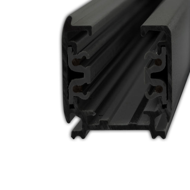 3-Phasen S1 Stromschiene 3m schwarz - Beleuchtung