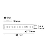 LED CRI927 Linear 48V Flexband 13W IP20 2700K 20m Rolle 240 LED/m - Beleuchtung