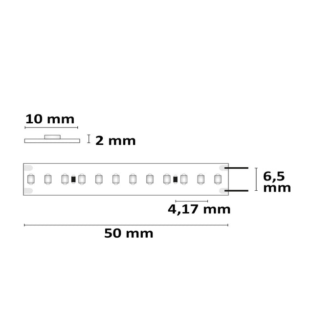 LED CRI927 Linear 48V Flexband 13W IP20 2700K 20m Rolle 240 LED/m - Beleuchtung