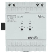 THEBEN Dimmaktor KNX 10-500W REG 4TE uni DME 2 S EIB/KNX Handbedien 2Ausg
