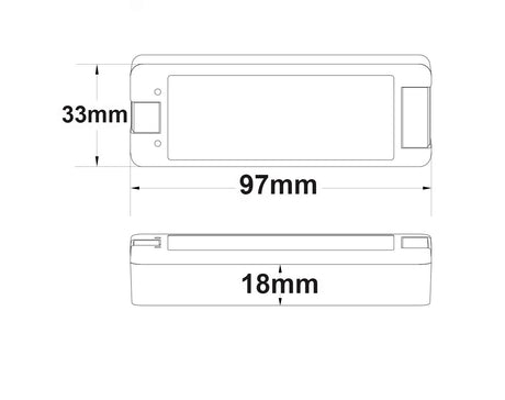 0/1-10V Input PWM-Dimmer 1 Kanal 5-36V DC 8A 48V DC 4A - Beleuchtung