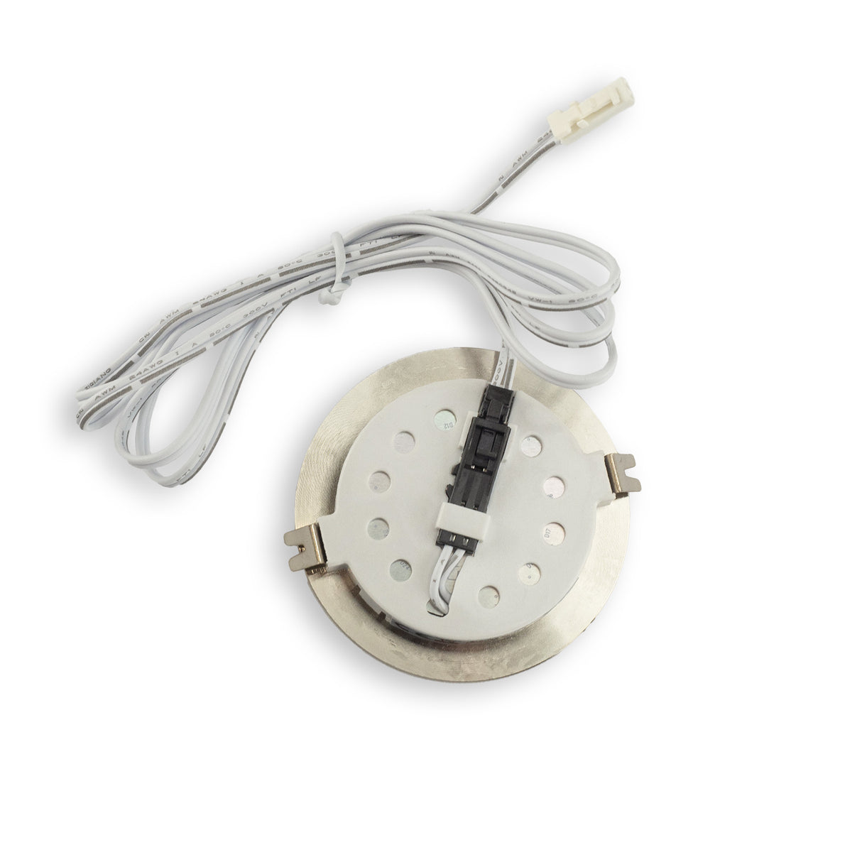 LED Möbeleinbaustrahler MiniAMP silber, 2W, 24V DC neutralweiß 4000K, dimmbar