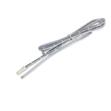 MiniAMP Anschlussstecker male, 30cm, 2-polig, weiß, max. 3A
