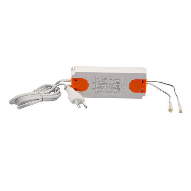 LED Trafo MiniAMP 12V/DC 0-50W 120cm Kabel mit Flachstecker sekundär 2 female Buchsen - Beleuchtung
