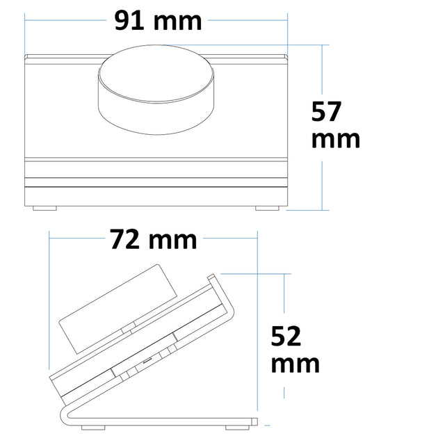Sys-Pro Single Color 1 Zone Tisch-Fernbedienung schwarz - Beleuchtung