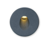 Cover Aluminium rund 1 schwarz für Sys-Wall68