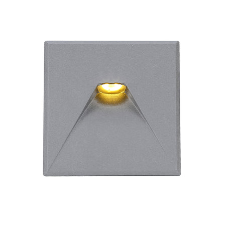 Cover Aluminium eckig 2 silbergrau für Sys-Wall68