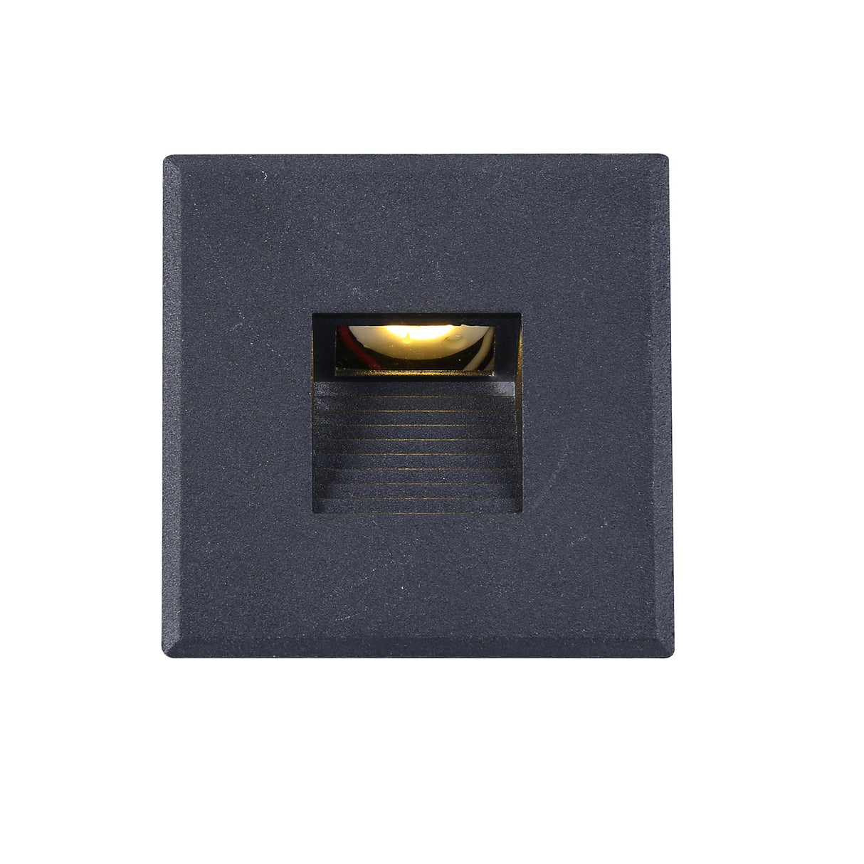 Cover Aluminium eckig 3 schwarz für Sys-Wall68