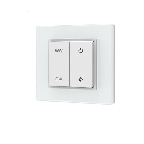 Sys-Pro weißdynamische 1 Zone Aufputz-Tast-Fernbedienung mit Batterie