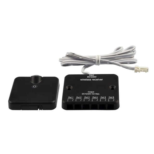 MiniAMP LED Touch/Funk PWM-Dimmer mit PIR Sensor 1 Kanal 12-24V DC 5A inkl. Funktaster - Beleuchtung