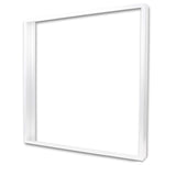 Aufbaurahmen weiß RAL 9016 für LED Panel 625x625