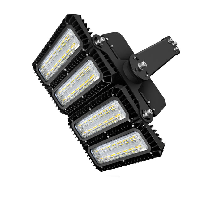 LED Flutlichtanlage 450W 130x25° 2 Module (Lichtpunkte) DALI dimmbar 4000K IP66 - Beleuchtung