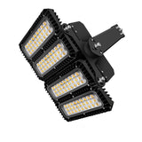 LED Flutlichtanlage 450W 130x40° 2 Module (Lichtpunkte) DALI dimmbar 3000K IP66 - Beleuchtung