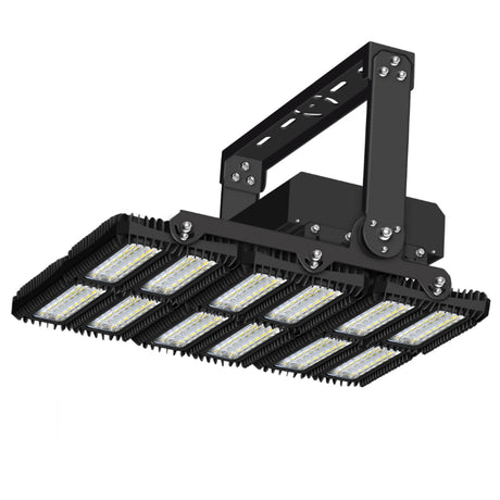 LED Flutlichtanlage 1.350W, 130x25°, 6 Module (Lichtpunkte), 1-10V dimmbar, 4000K, IP66 (ext.Trafo)