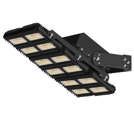 LED Flutlichtanlage 1.350W, 130x40°, 12 Module (Lichtpunkte), 1-10V dimmbar, 4000K, IP66