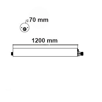 LED Linearleuchte HP 120cm IP69K 35W 5000K - Beleuchtung