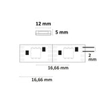 LED WS2815 Digital SPI Flexband 12V DC 8W IP68 RGB 5m Rolle 60 LED/m - Beleuchtung