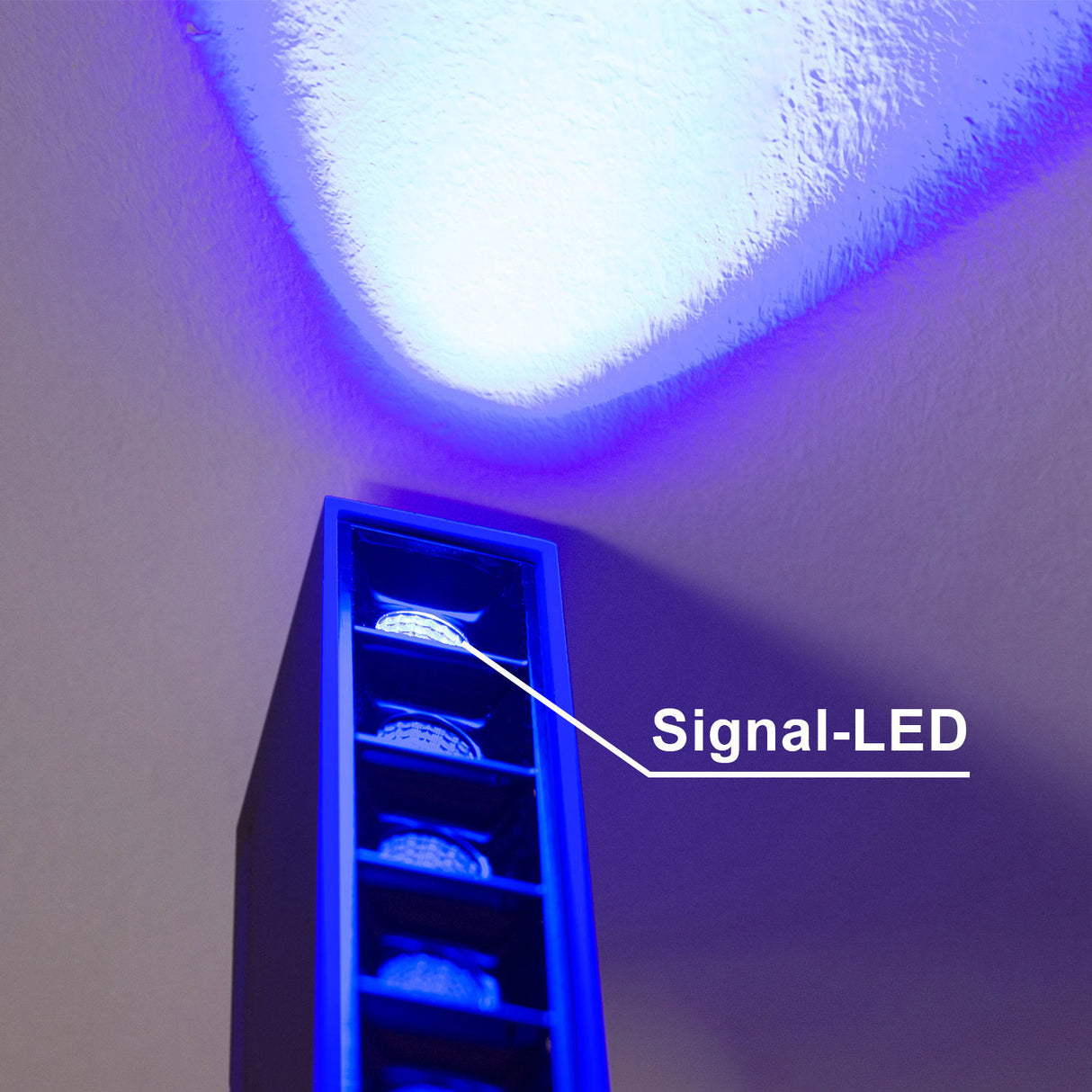 3-PH Schienen-Strahler UV-C 270nm, 10W, 50°, schwarz matt