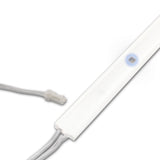 LED UV-C MiniAMP Flexband 270nm, 12V DC, 6W, IP54, 116cm, weiß, eins. Kabel + maleAMP, 12 LED/m