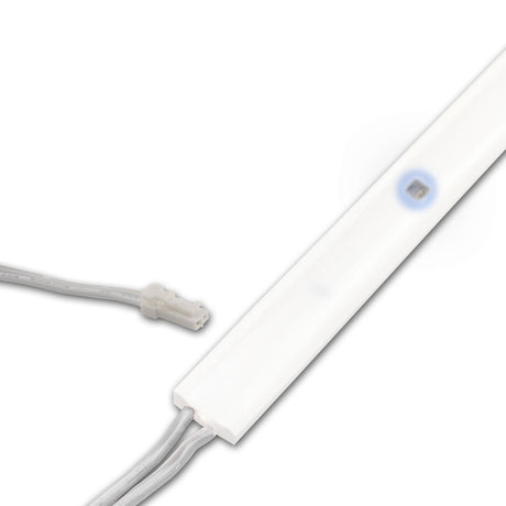 LED UV-C MiniAMP Flexband 270nm, 12V DC, 6W, IP54, 116cm, weiß, eins. Kabel + maleAMP, 12 LED/m