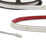 Trennstelle: 41,67mm mit je 1 SMD | Pitch (Lichtpunkt Mitte-Mitte): 41,67mm | 1 Einheit (Rolle) = 1,16m | Längentoleranz + Wärmeausdehnung: 1% | erforderliche Kühlmasse min. 75 gr/m | inkl. 3M 300LSE Klebeband | Untergrund vor dem Ankleben reinigen und entfetten! Nicht wieder ablösen! | Silikon Verguss | Anschlusskabel einseitig mit maleAMP, Aderquerschnitt 0,5mm²